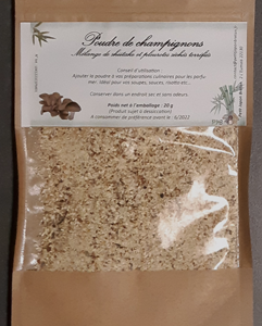 Poudre de champignons