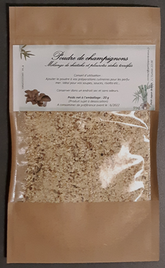 Poudre de champignons