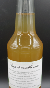 Sirop de menthe « classique »