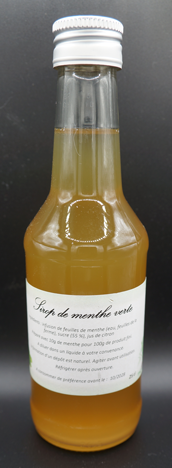 Sirop de menthe