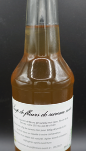 Sirop de fleurs de sureau