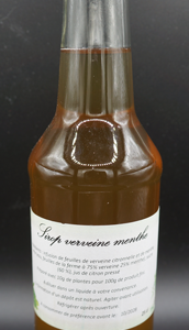 Sirop verveine menthe