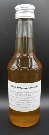 Sirop verveine menthe